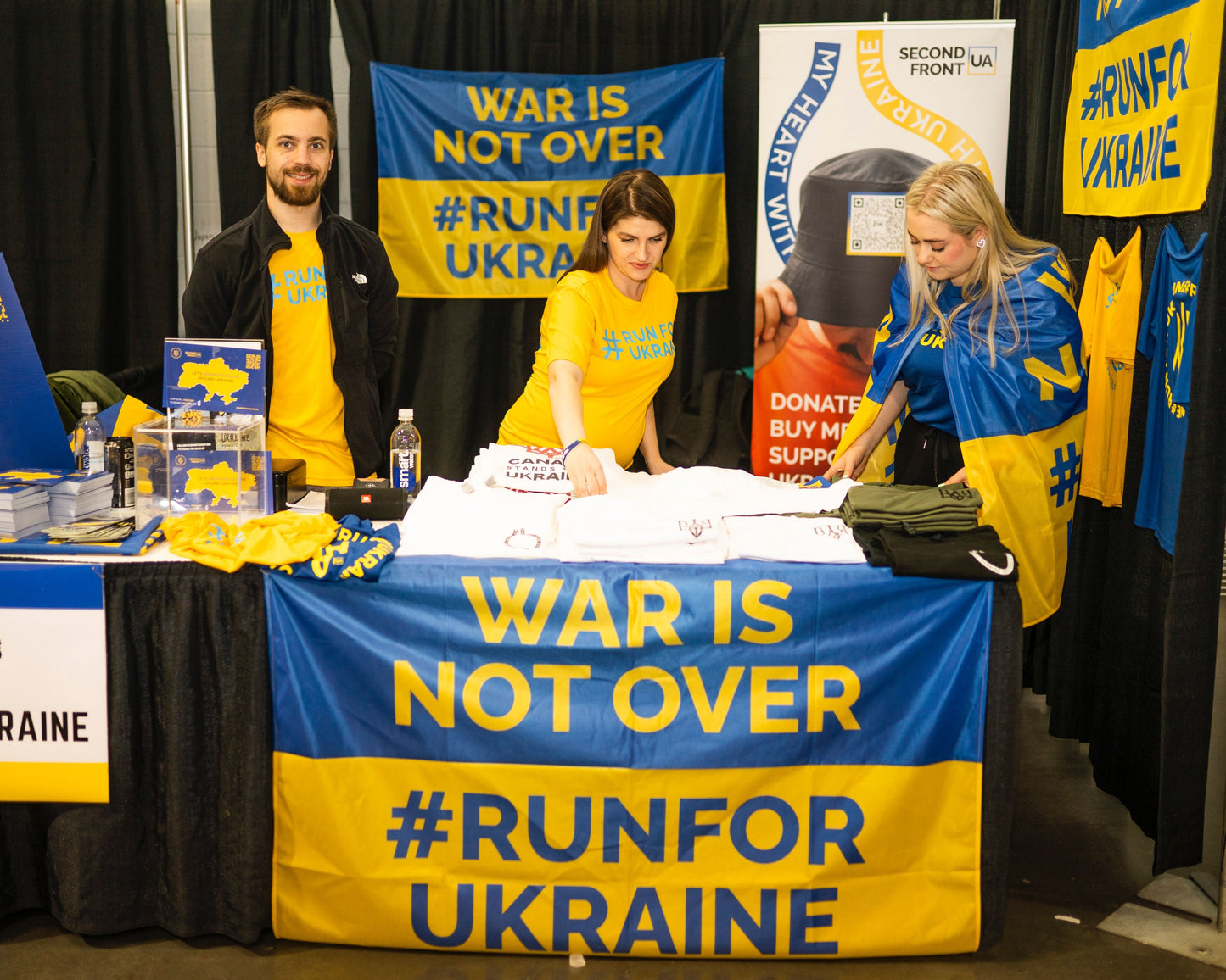#RunForUkraine Flag