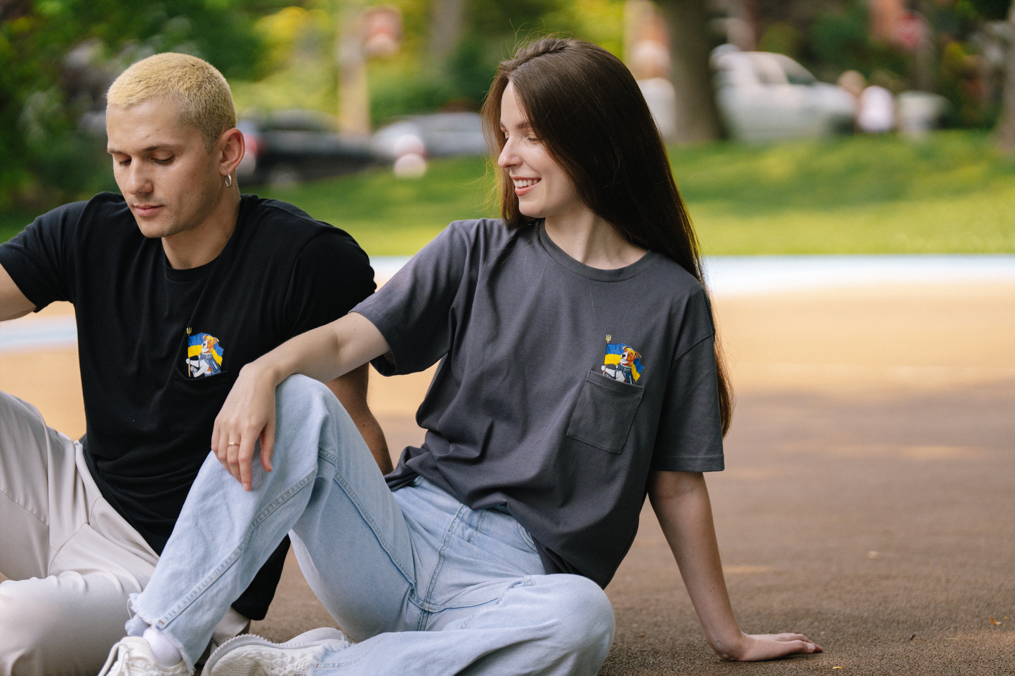Patron The Dog From Ukraine - Unisex Tee