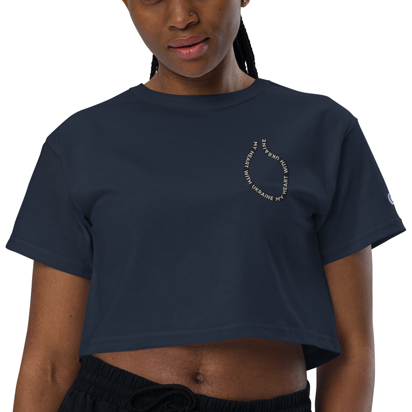 MHWU Unisex Champion Crop Top